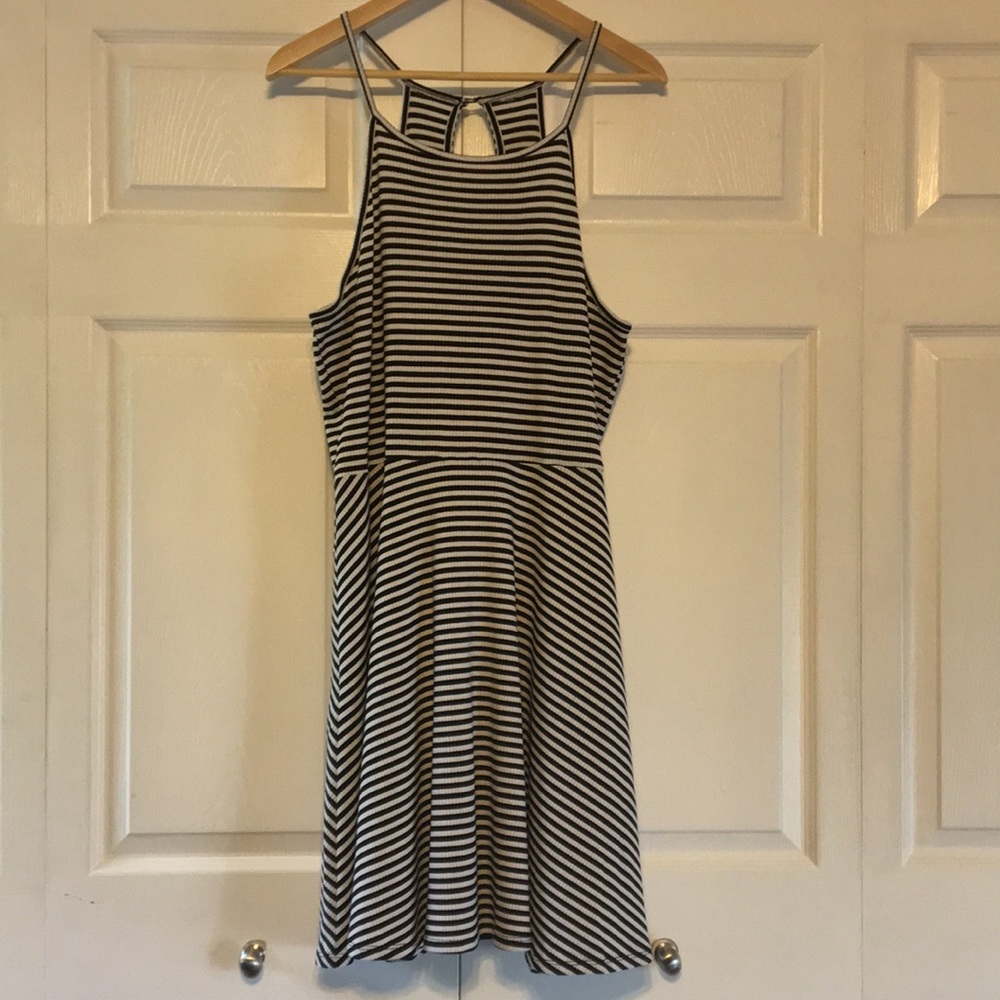 Target dress size XXL black and white stripes